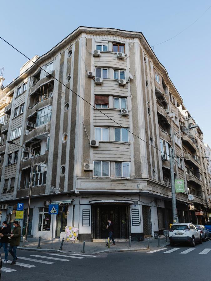 Lovely Vintage Double Studio In City Center Bukares Bagian luar foto